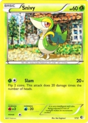 Snivy 1/12 Confetti Holo Promo - 2011 McDonald's Campaign